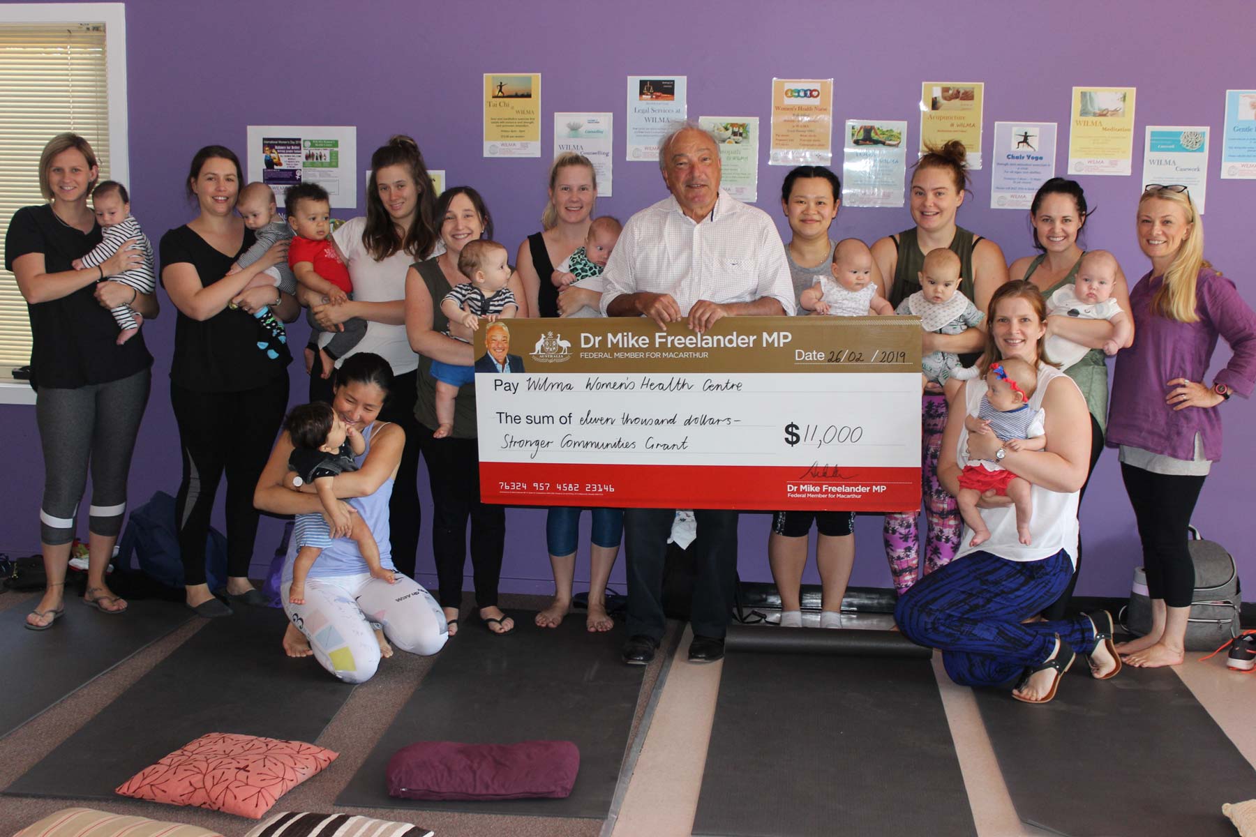 Dr Freelander MP Secures $11,000 for WILMA, Women’s Health Centre Main Image