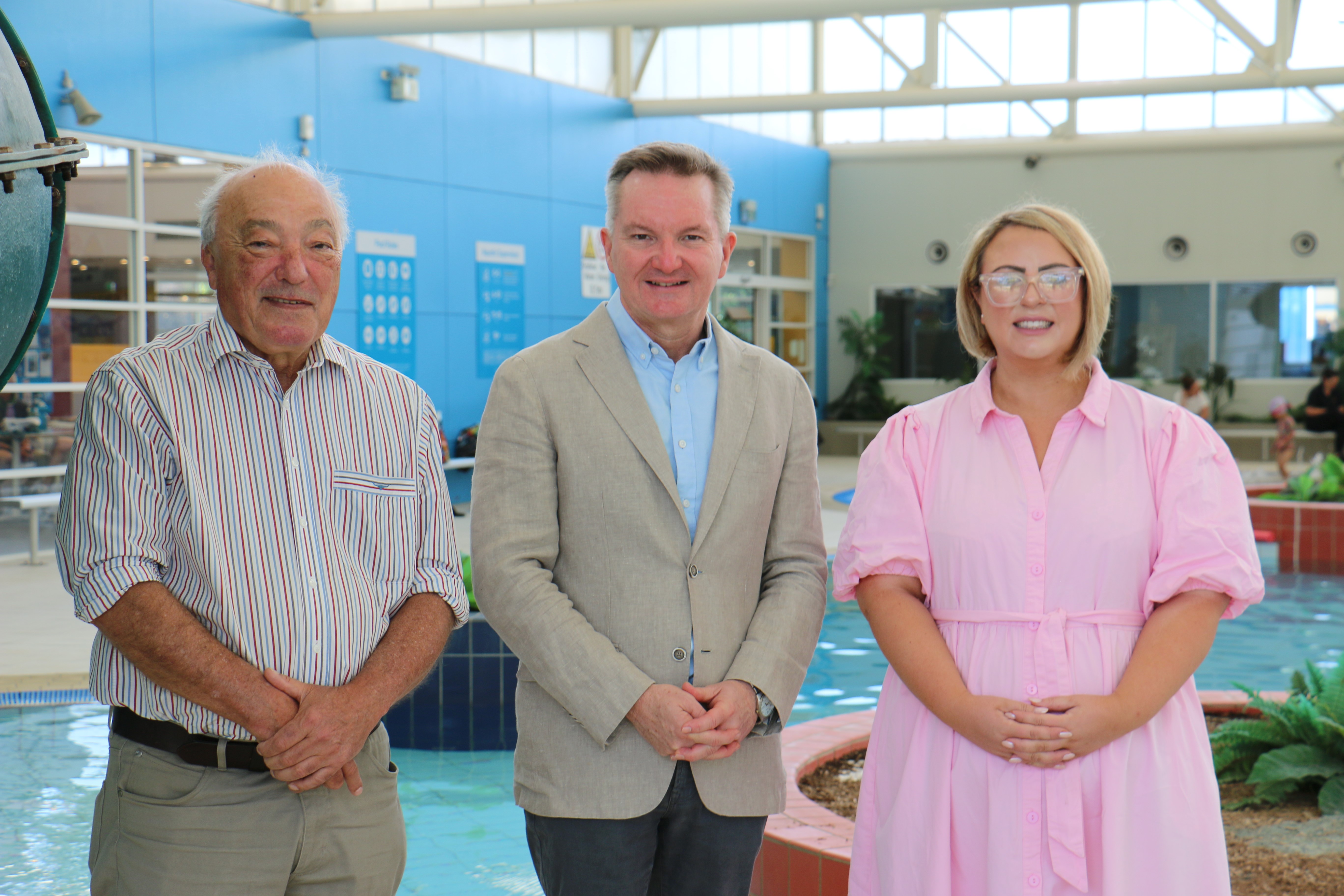   Solar pools and battery storage for Mount Annan Leisure Centre with  $2.3 million for bill busting upgrades  Main Image