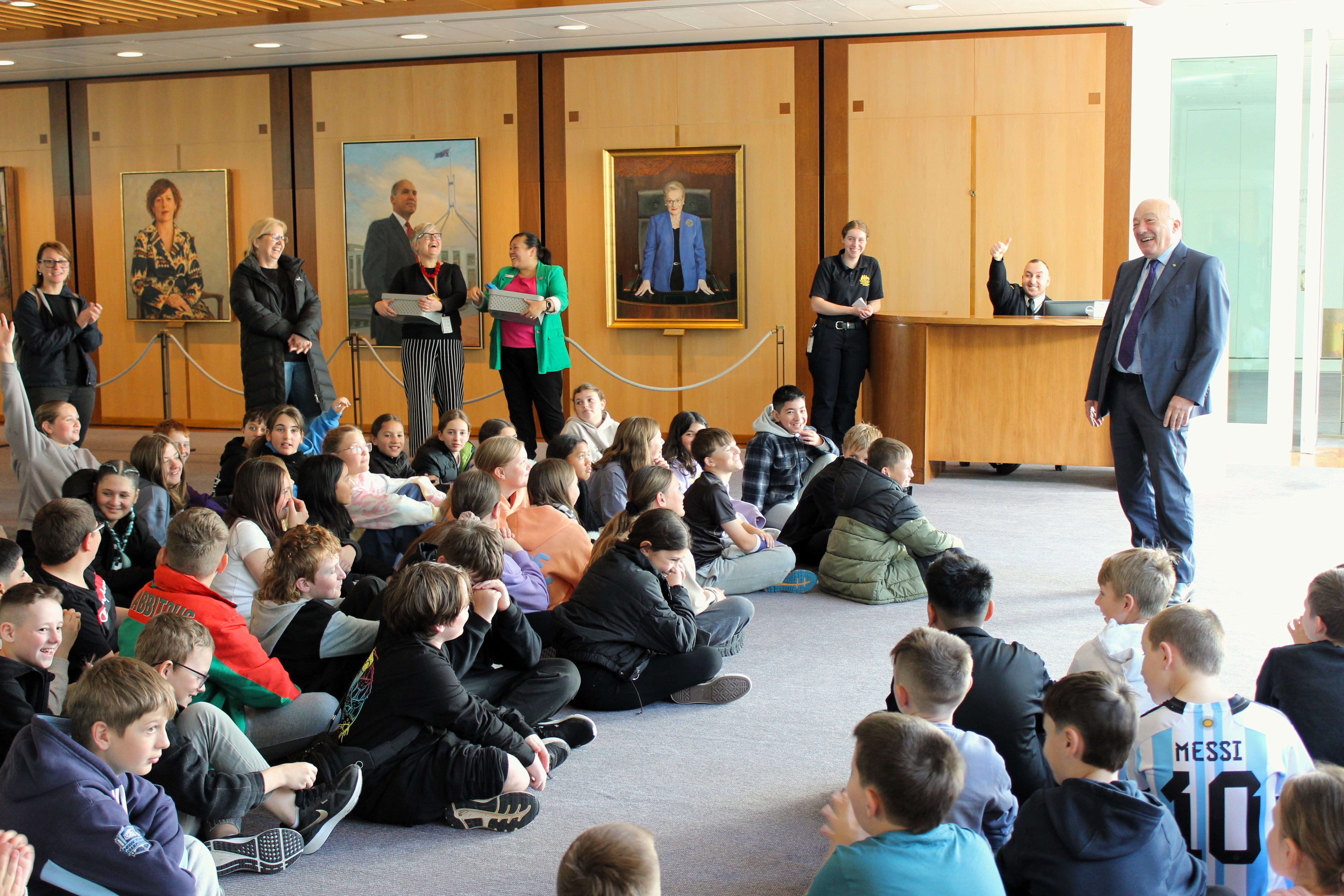 STATEMENTS BY MEMBERS - Currans Hill Public School Main Image